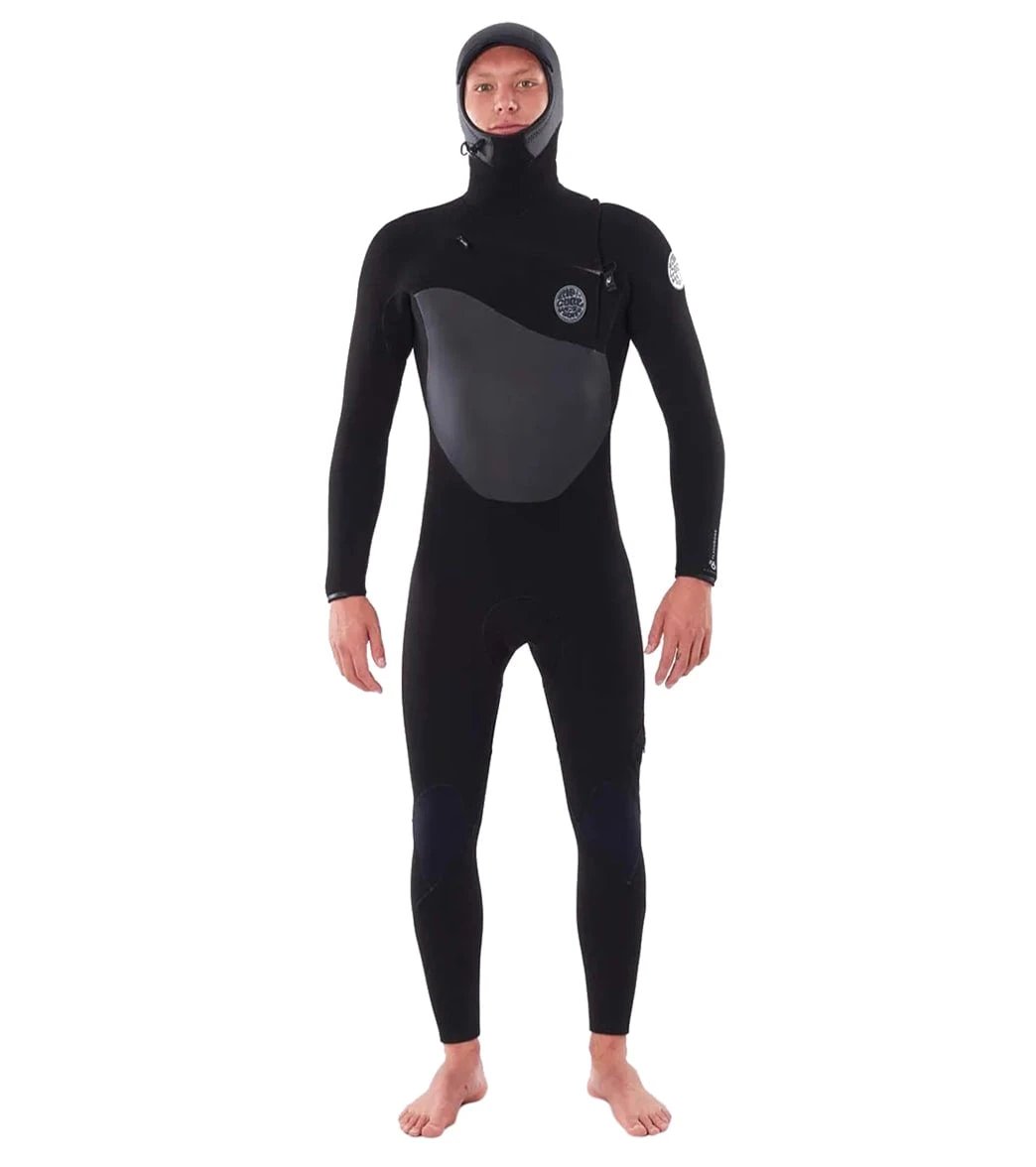Rip Curl Men's Flashbomb 6/4 Hooded Chest Zip Full Wetsuit 1 Rip Curl Men's Flashbomb 6/4 Hooded Chest Zip Full Wetsuit