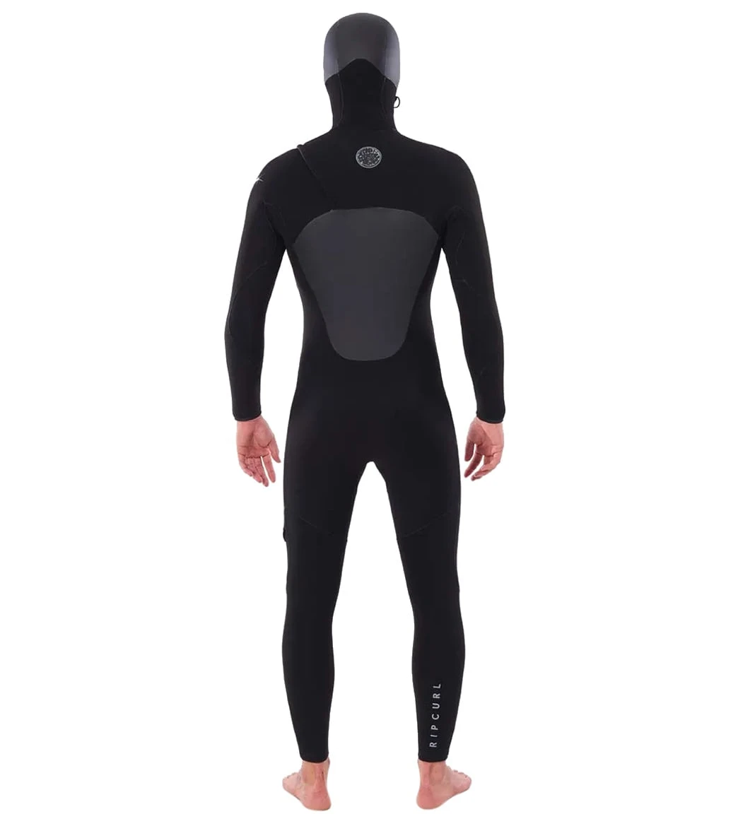 Rip Curl Men's Flashbomb 6/4 Hooded Chest Zip Full Wetsuit 3 Rip Curl Men's Flashbomb 6/4 Hooded Chest Zip Full Wetsuit - Image 3