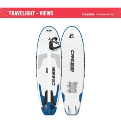 CRESSI Travelight Foldable 9’2’’ Inflatable SUP Set -Spectrum Xcel Shop 6856349581480 whiteblue 12a