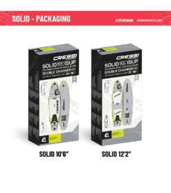 CRESSI Solid Tandem Dc 12'2'' Inflatable SUP -Spectrum Xcel Shop 6856351613096 grey 9a