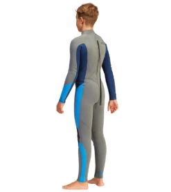Billabong Boys' 3/2MM Absolut Backzip Long Sleeve Full Wetsuit -Spectrum Xcel Shop 6908217327784 ash 5a