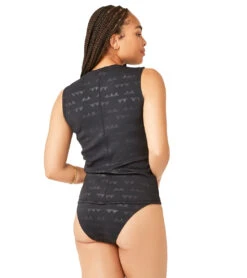 Stella Zip Up Insulated Swim Vest -Spectrum Xcel Shop 6951294075048 blackcascadeembossed 3a