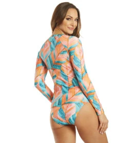 Women's Sunset Palms Surf Shirt -Spectrum Xcel Shop 6976249561256 cor 3a