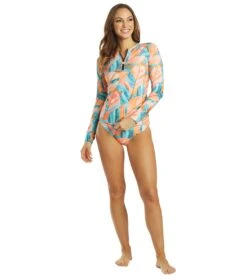 Women's Sunset Palms Surf Shirt -Spectrum Xcel Shop 6976249561256 cor 4a