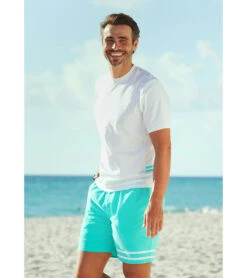 Men's Short Sleeve Rash Guard -Spectrum Xcel Shop 7030197158056 white 4a