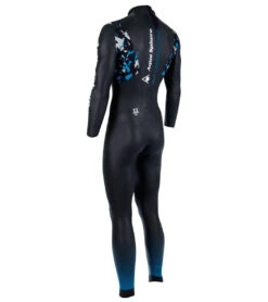AQUASPHERE Men's Aqua Skin V3 Tri Wetsuit -Spectrum Xcel Shop 7197878550696 blackturquoise 3a