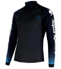 AQUASPHERE Men's Aqua Skin V3 Tri Top -Spectrum Xcel Shop 7197879238824 blackturquoise 4a