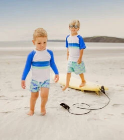 Boys' Minty Shark LS Baby Set (Baby, Toddler, Little Kid) -Spectrum Xcel Shop 7217018405032 mint 3a