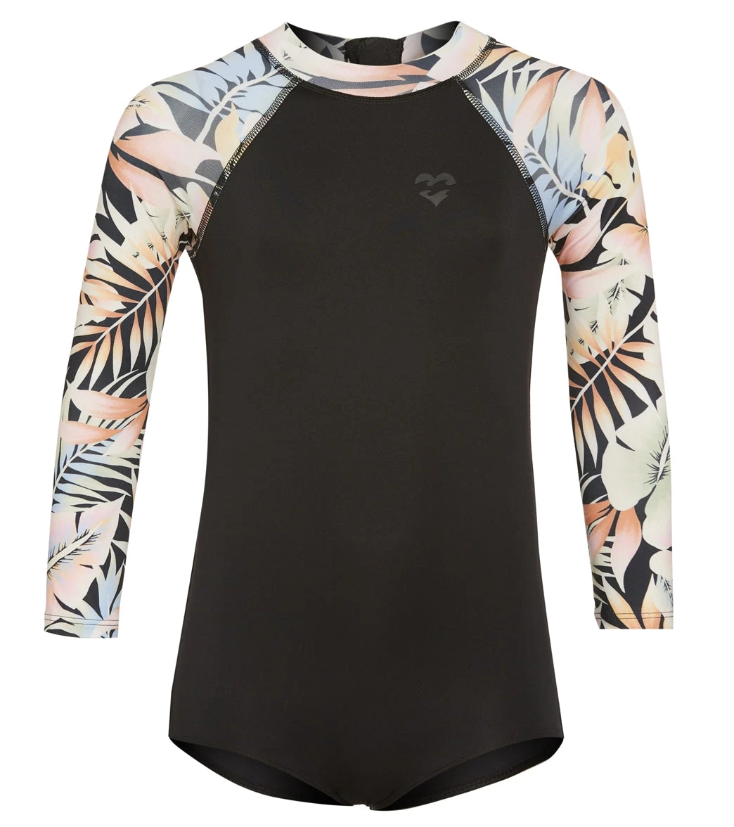 Billabong Girls' Core Boyshort Bodysuit (Little Kid, Big Kid) 1 Billabong Girls' Core Boyshort Bodysuit (Little Kid, Big Kid)