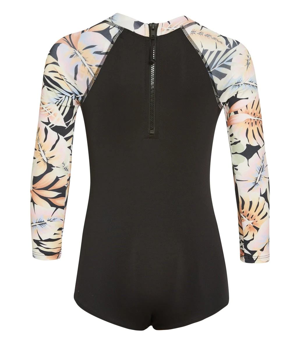 Billabong Girls' Core Boyshort Bodysuit (Little Kid, Big Kid) 2 Billabong Girls' Core Boyshort Bodysuit (Little Kid, Big Kid) - Image 2