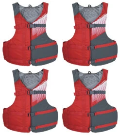 Stohlquist Adult USCG PFD 4 Pack