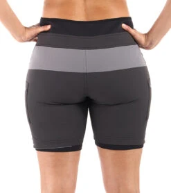 Level Six Women's Pro Goddess 0.5mm Neoprene Lined Shorts -Spectrum Xcel Shop 7363715268776 black 3a