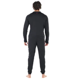 Level Six Men's Vulcan Front Zip Thermal Unisuit -Spectrum Xcel Shop 7363715694760 black 3a