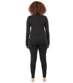Level Six Women's Vesta Zippered Full Thermal Unisuit -Spectrum Xcel Shop 7363715891368 black 3a