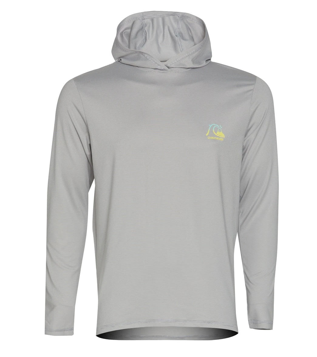 Quiksilver Men's Dredge Hooded Long Sleeve UPF 50 Surf Shirt 1 Quiksilver Men's Dredge Hooded Long Sleeve UPF 50 Surf Shirt