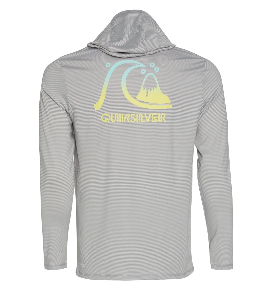 Quiksilver Men's Dredge Hooded Long Sleeve UPF 50 Surf Shirt 2 Quiksilver Men's Dredge Hooded Long Sleeve UPF 50 Surf Shirt - Image 2