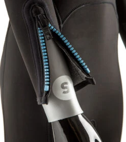 Women's 5mm Space Back Zip Fullsuit Wetsuit -Spectrum Xcel Shop 7429463703720 black 7a