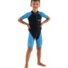 Kids 1.5mm Dolphin Short Sleeve Springsuit