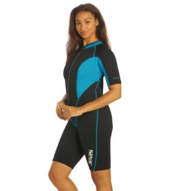 Seac 2MM Women's Ciao Springsuit Wetsuit -Spectrum Xcel Shop 7431600898216 blacklightblue 5a