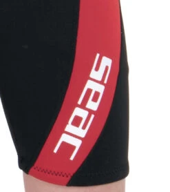 Kids 2.5mm Short Sleeve Ciao 7 Kids 2.5mm Short Sleeve Ciao -Spectrum Xcel Shop 7456266223784 blackred 3a