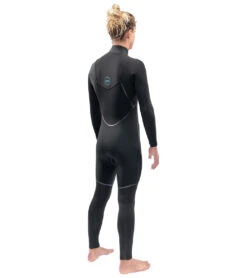 Dakine Men's 4/3mm Mission Chest Zip Fullsuit Wetsuit -Spectrum Xcel Shop 7463580893352 black 4a