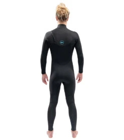 Dakine Men's 3/2mm Mission Chest Zip Fullsuit Wetsuit -Spectrum Xcel Shop 7463580958888 black 3a