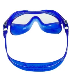 AQUASPHERE Vista Xp Open Water/Tri Mask -Spectrum Xcel Shop 7472379232424 clearlensbluewithbluestrap 4a