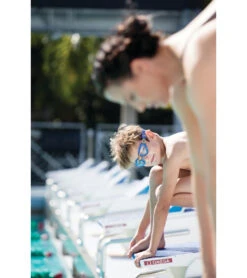 AQUASPHERE Kayenne Jr. Goggle -Spectrum Xcel Shop 7475578634408 clearlensblackwithneongreenstrap 4a