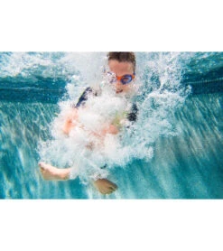 AQUASPHERE Kayenne Jr. Goggle -Spectrum Xcel Shop 7475578634408 clearlensblackwithneongreenstrap 5a