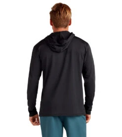 Dakine Men's Mission Hoodie Long Sleeve UPF 50 Surf Shirt -Spectrum Xcel Shop 7476053213352 black 3a