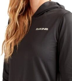 Dakine Women's Mission Hoodie Long Sleeve UPF 50 Surf Shirt -Spectrum Xcel Shop 7476060946600 black 6a