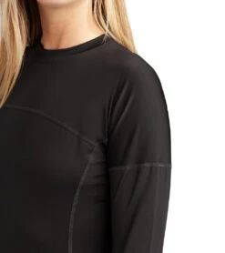 Dakine Women's HD Long Sleeve UPF 50 One Piece Swimsuit -Spectrum Xcel Shop 7476061503656 black 5a