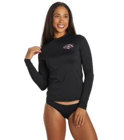 Billabong Women's Core Loose Fit Long Sleeve UPF 50 Surf Shirt