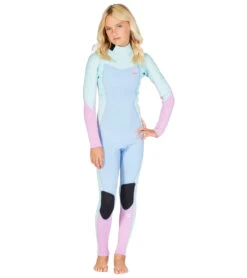 Billabong Youth 4/3mm Synergy GBS Back Zip Fullsuit Wetsuit