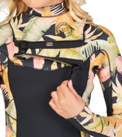 Billabong Youth 4/3mm Salty Dayz Chest Zip Fullsuit Wetsuit -Spectrum Xcel Shop 7492489707688 junglenight 4a