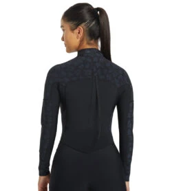 Roxy Women's 3/2mm Swell Series GBS Back Zip Fullsuit Wetsuit -Spectrum Xcel Shop 7499384946856 black 5a