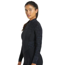 Roxy Women's 3/2mm Swell Series GBS Back Zip Fullsuit Wetsuit -Spectrum Xcel Shop 7499384946856 black 6a