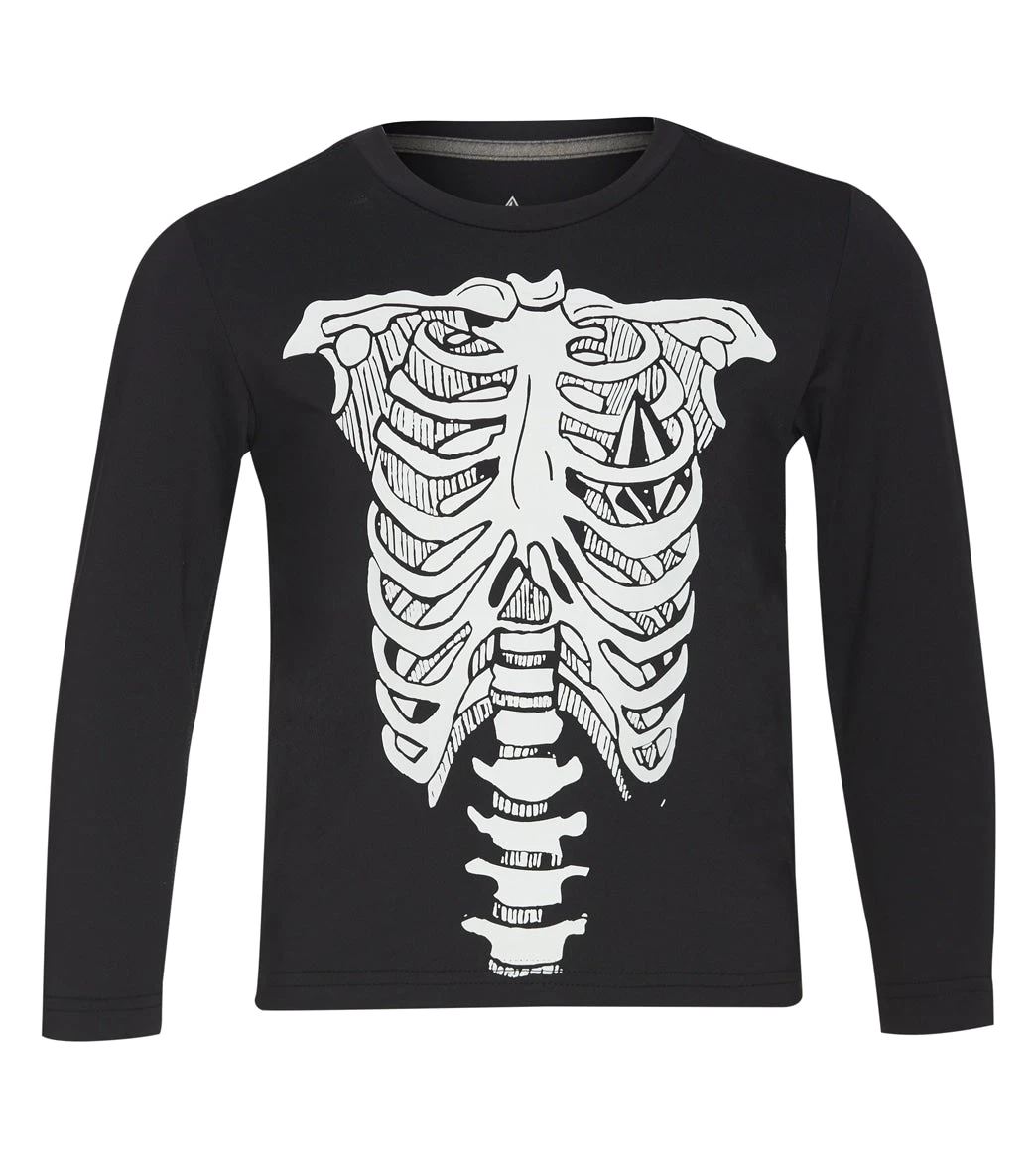 Volcom Boys' Skeleton Long Sleeve Rash Guard (Toddler, Little Kid) 1 Volcom Boys' Skeleton Long Sleeve Rash Guard (Toddler, Little Kid)