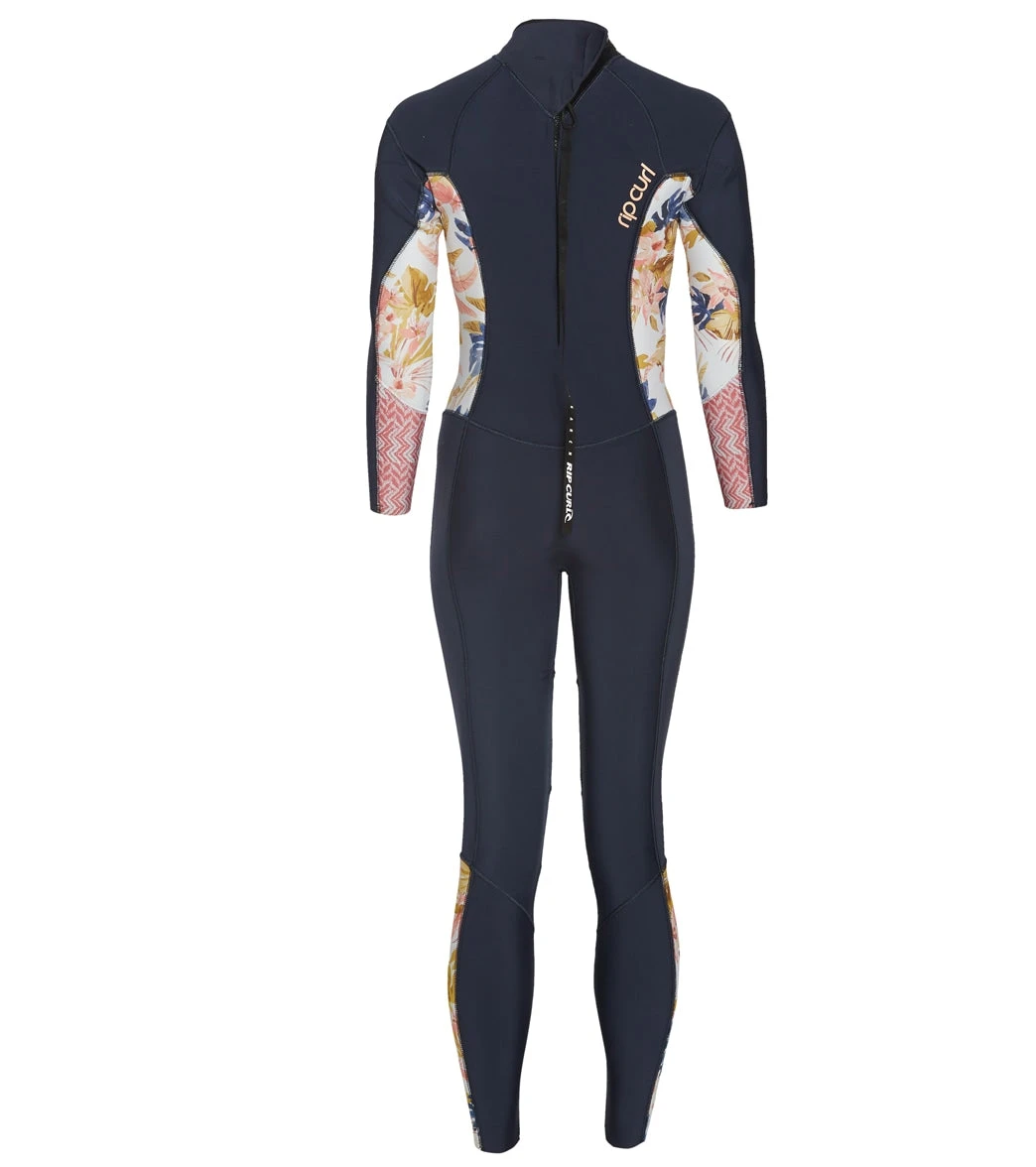 Rip Curl Women's 5/3mm Dawn Patrol Long Sleeve Back Zip Fullsuit Wetsuit 2 Rip Curl Women's 5/3mm Dawn Patrol Long Sleeve Back Zip Fullsuit Wetsuit - Image 2