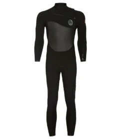 Rip Curl Men's 4/3mm Flashbomb Long Sleeve Chest Zip Fullsuit Wetsuit