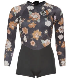 Rip Curl Women's 1mm G-Bomb Long Sleeve Boyleg Springsuit Wetsuit