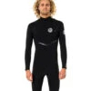 Rip Curl Men's 2/2mm E-Bomb Long Sleeve Zip Free Springsuit Wetsuit