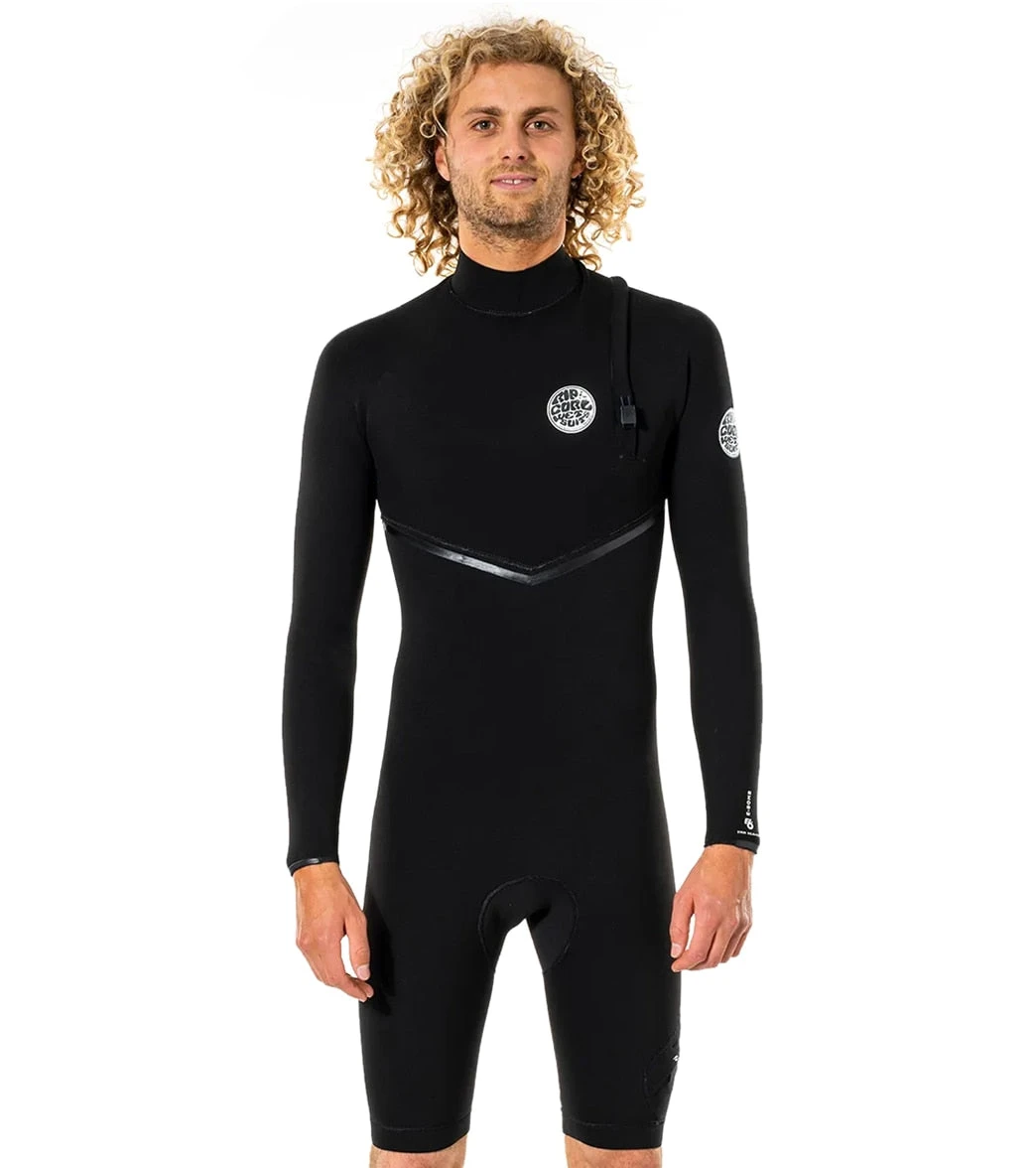 Rip Curl Men's 2/2mm E-Bomb Long Sleeve Zip Free Springsuit Wetsuit 1 Rip Curl Men's 2/2mm E-Bomb Long Sleeve Zip Free Springsuit Wetsuit