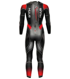 Huub Men's Aegis X Tri Wetsuit -Spectrum Xcel Shop 7522245542056 blackred 3a