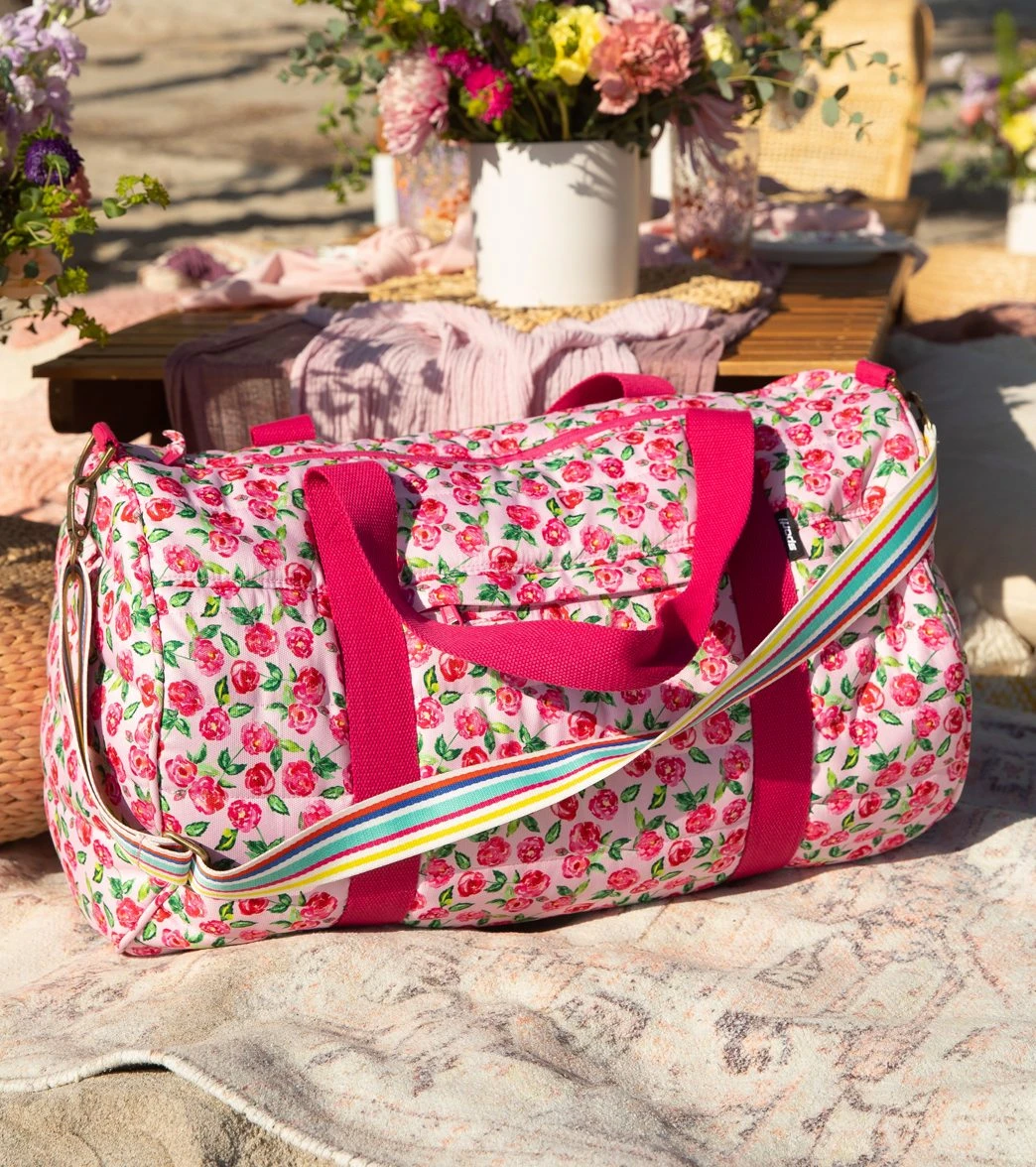 Sporti X Emma Weyant Garden Rose Weekender Bag 1 Sporti X Emma Weyant Garden Rose Weekender Bag