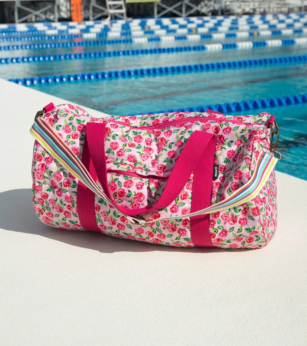 Sporti X Emma Weyant Garden Rose Weekender Bag 2 Sporti X Emma Weyant Garden Rose Weekender Bag - Image 2