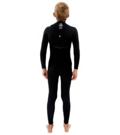 Rip Curl Youth 3/2MM Flashbomb 32Gb Chest Zip Fullsuit Wetsuit -Spectrum Xcel Shop 7628056330408 black 3a