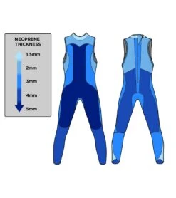 Women's Sleeveless Reaction Tri Wetsuit -Spectrum Xcel Shop 7694531625128 black 4a