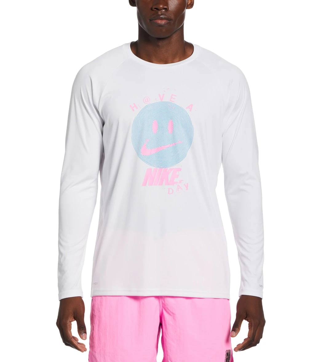 Nike Men's Hydro Long Sleeve Swim Shirt 1 Nike Men's Hydro Long Sleeve Swim Shirt
