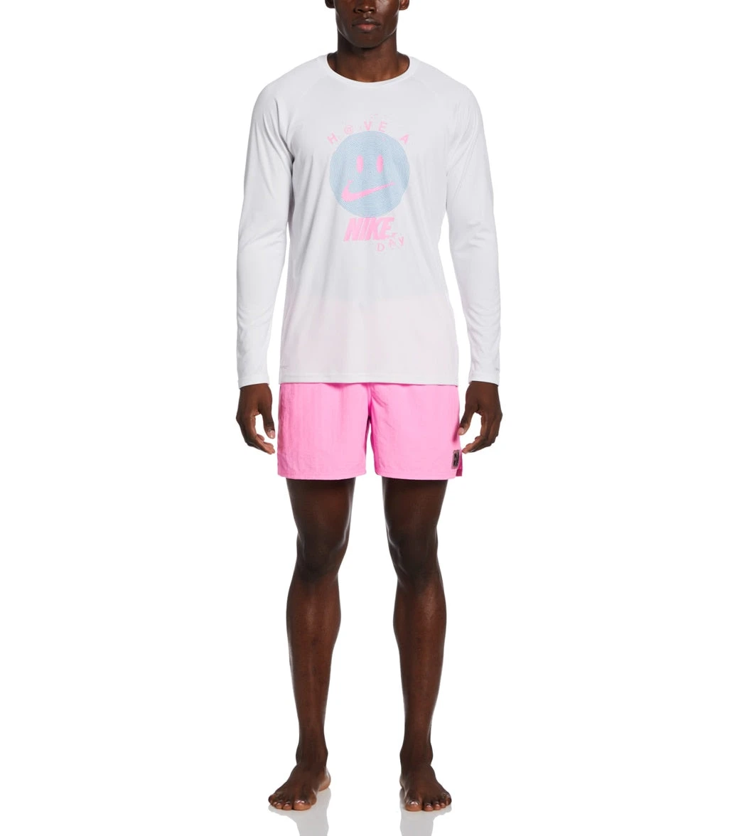 Nike Men's Hydro Long Sleeve Swim Shirt 3 Nike Men's Hydro Long Sleeve Swim Shirt - Image 3